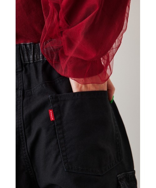 RODEO CROWNS WIDE BOWL（ロデオクラウンズワイドボウル）の「リミックスカーゴパンツ（カーゴパンツ・レディース・カーキ/ブラック・SMALL/MEDIUM）」の17枚目の写真