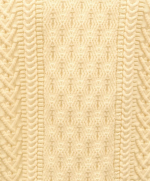 LAKOLE（ラコレ）の「PEアソートケーブルプルオーバー / 907215（ニット/セーター・メンズ・ブルー/チャコールグレー/イエロー/アイボリー・LARGE/MEDIUM/X-LARGE）」の16枚目の写真