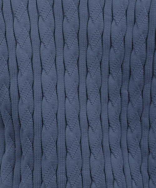 LAKOLE（ラコレ）の「PEアソートケーブルプルオーバー / 907215（ニット/セーター・メンズ・ブルー/チャコールグレー/イエロー/アイボリー・LARGE/MEDIUM/X-LARGE）」の18枚目の写真