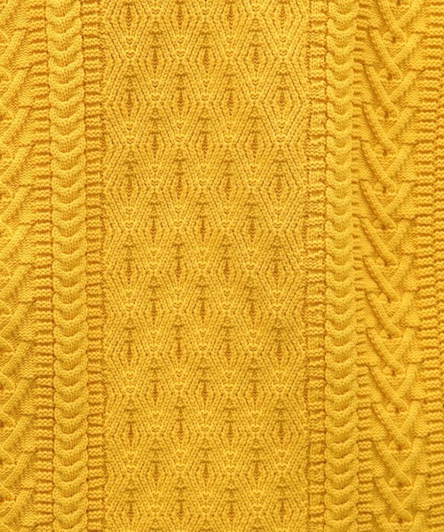 LAKOLE（ラコレ）の「PEアソートケーブルプルオーバー / 907215（ニット/セーター・メンズ・ブルー/チャコールグレー/イエロー/アイボリー・LARGE/MEDIUM/X-LARGE）」の19枚目の写真