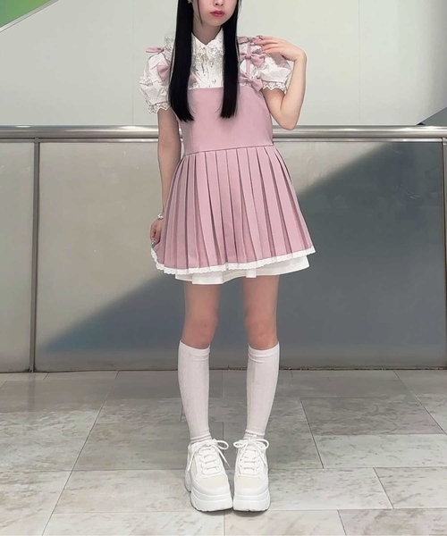 cs T&P(シーエスティーアンドピー)の「ファスナー付グリッター厚底スニーカー(スニーカー・レディース・パープル系/ホワイト/ブラック・LL/M/S/L)」の21枚目の写真