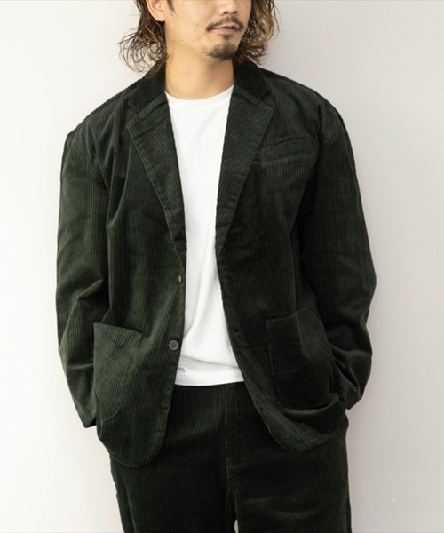 sunny branch(サニーブランチ)の「ワイドコール ワイド テーラードジャケット(テーラードジャケット・レディース・ブラウン/ブラック/カーキ/アイボリー・L/M/LL)」の4枚目の写真