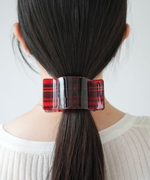 Jelly moo（ジェリームー）の「【 Jelly moo / ジェリームー 】 スクエア ボリューム ワイド ヘア クリップ（バレッタ/ヘアクリップ）」