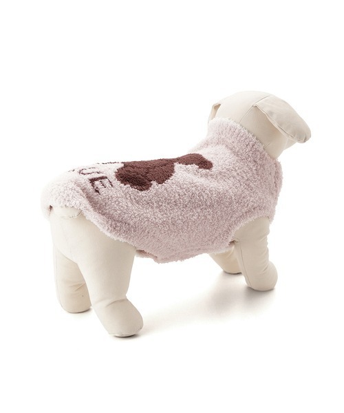 ジェラートピケ ベビモコジャガードベア柄セットアップ　オンライン限定 ONLINE限定】ベビモコベアさがらプルオーバー＆ロングパンツセット