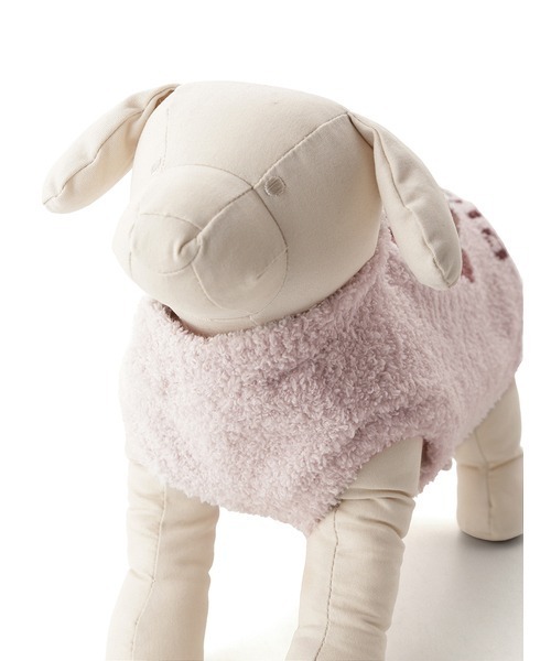 gelato pique（ジェラートピケ）の「【CAT&DOG】【販路限定商品】ベビモコベアジャガードプルオーバー（ペットウェア・レディース・クリーム/ブラウン・LARGE/MEDIUM/SMALL）」の7枚目の写真