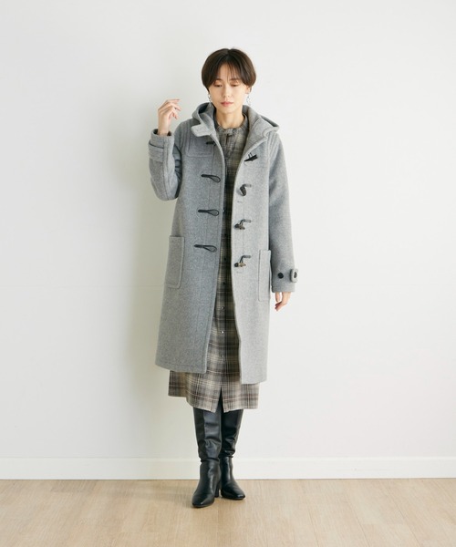 INED CLARO（イネドクラロ）の「ダブルパイルモッサダッフルコート