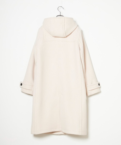 INED CLARO(イネドクラロ)の「ダブルパイルモッサダッフルコート(ダッフルコート・レディース・グレー/アイボリー/カーキ・9号/11号)」の21枚目の写真