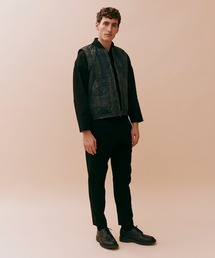 LAVENHAM(xn)BLACKWATCH WAX BOMBER GILET MENS / ubNEHb` bNX {o[W Y(xXg)