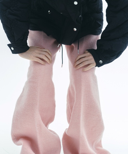 Charles Chaton(シャルルシャトン)の「flower quilting jacket(その他アウター・レディース・サックスブルー/ブラック・FREE)」の3枚目の写真