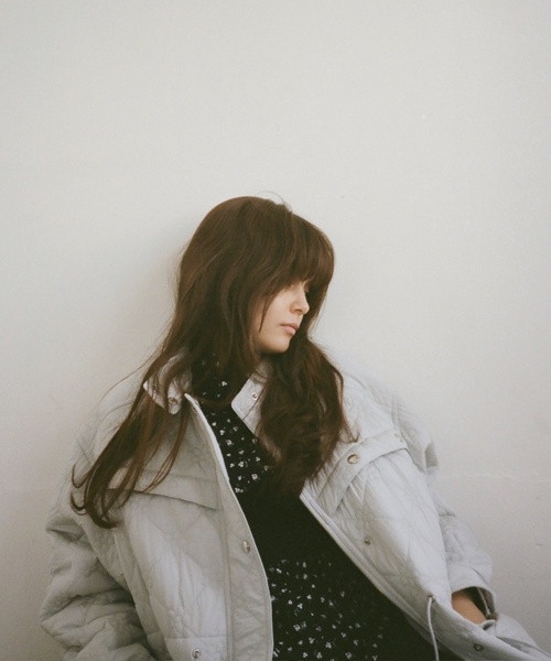 Charles Chaton(シャルルシャトン)の「flower quilting jacket(その他アウター・レディース・サックスブルー/ブラック・FREE)」の15枚目の写真