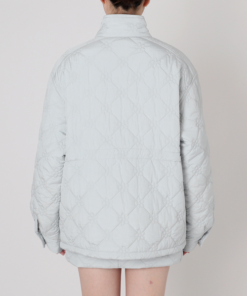 Charles Chaton(シャルルシャトン)の「flower quilting jacket(その他アウター・レディース・サックスブルー/ブラック・FREE)」の19枚目の写真