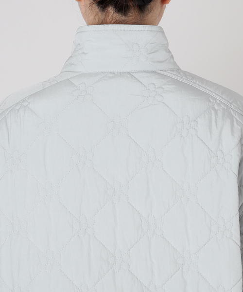 Charles Chaton(シャルルシャトン)の「flower quilting jacket(その他アウター・レディース・サックスブルー/ブラック・FREE)」の21枚目の写真