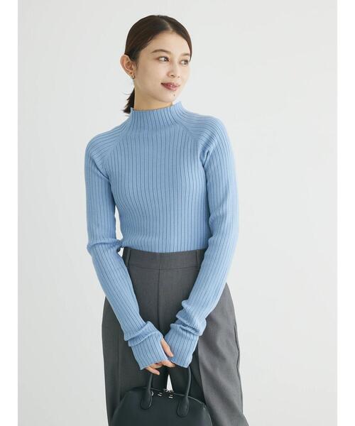 AJUGA.（アジュガ）の「■AJUGA.×GP ハイネックリブニット（ニット/セーター・レディース・アイボリー/サックスブルー・FREE）」の17枚目の写真
