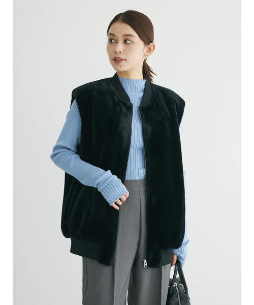 AJUGA.（アジュガ）の「■AJUGA.×GP ハイネックリブニット（ニット/セーター・レディース・アイボリー/サックスブルー・FREE）」の21枚目の写真