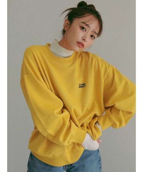 AJUGA.（アジュガ）の「■AJUGA.×GP ハイネックリブニット（ニット/セーター・レディース・アイボリー/サックスブルー・FREE）」の9枚目の写真