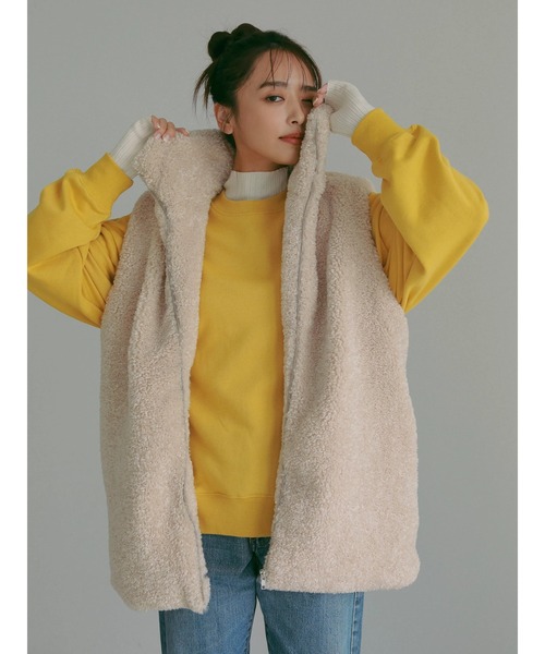 AJUGA.（アジュガ）の「■AJUGA.×GP ハイネックリブニット（ニット/セーター・レディース・アイボリー/サックスブルー・FREE）」の11枚目の写真