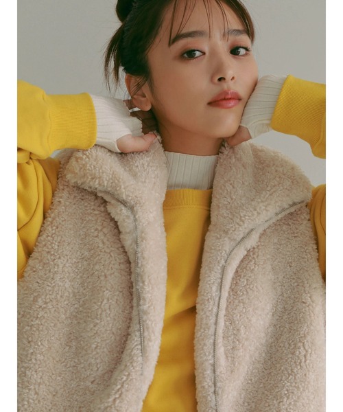 AJUGA.（アジュガ）の「■AJUGA.×GP ハイネックリブニット（ニット/セーター・レディース・アイボリー/サックスブルー・FREE）」の12枚目の写真