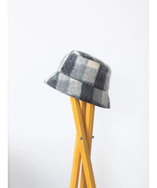 AMERICAN HOLIC（アメリカンホリック）の「シャギーチェックハット（ハット・レディース・ブルー/ブラック・FREE）」の12枚目の写真