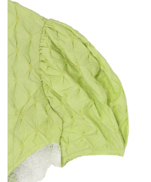 PAMEO POSE(パメオポーズ)の「Rosy Dress(ワンピース・レディース・ホワイト/ブラック/グリーン・FREE)」の19枚目の写真