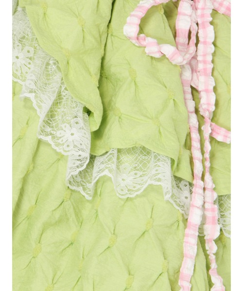 PAMEO POSE(パメオポーズ)の「Rosy Dress(ワンピース・レディース・ホワイト/ブラック/グリーン・FREE)」の21枚目の写真