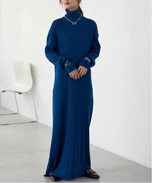 and it_（アンドイット）の「リブニットタートルネックワンピース（ワンピース・メンズ）」