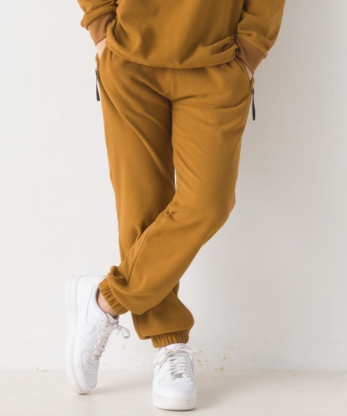 OMNES（オムネス）の「メンズふわ軽静電気防止マイクロフリースパンツ（その他パンツ・メンズ・ブラック/グリーン/キャメル/チャコールグレー・MEDIUM/LARGE）」の10枚目の写真