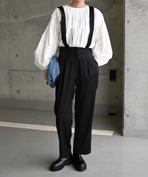 2WAYシルキーサスペンダーPT/パンツ