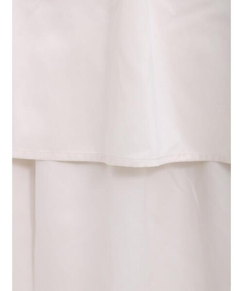 Samansa Mos2（サマンサ モスモス）の「ベロアライクティアードスカート（スカート・レディース・キナリ/キャメル/チャコールグレー/ベージュ・F）」の22枚目の写真