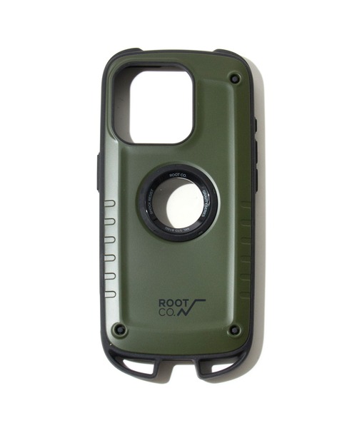 ROOT CO.（ルート）の「[iPhone15Pro専用]ROOT CO. グラビティ ショック レジスト ケース ラギッド（スマホケース/カバー・メンズ・ブラック/カーキ/タン・F）」の8枚目の写真