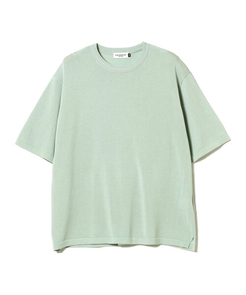 MACALASTAIR(マカラスター)の「Macalastair × BEAMS F / 別注 ヘリンボーン リブ クルーネック ニット(Tシャツ/カットソー・メンズ・ピンク/オレンジ/ミント/ネイビー・36/38/40)」の19枚目の写真