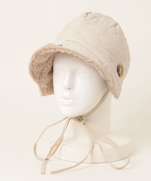 aimoha（アイモハ）の「2wayリバーシブル帽子バッグ（ハット・レディース・ベージュ/ブラック/オフホワイト/グリーン・FREE）」の15枚目の写真