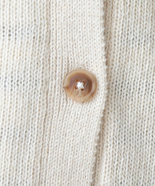 and it_（アンドイット）の「ウールミックスニットワイドカーディガン（カーディガン/ボレロ・レディース・アイボリー/ブラック/ダークグリーン・M-L）」の14枚目の写真