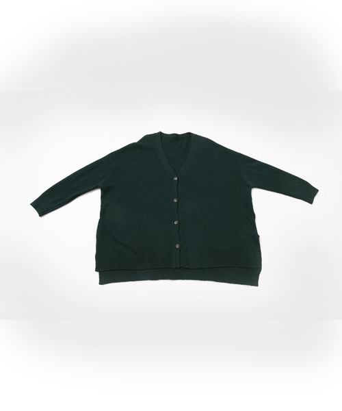 and it_（アンドイット）の「ウールミックスニットワイドカーディガン（カーディガン/ボレロ・レディース・アイボリー/ブラック/ダークグリーン・M-L）」の18枚目の写真