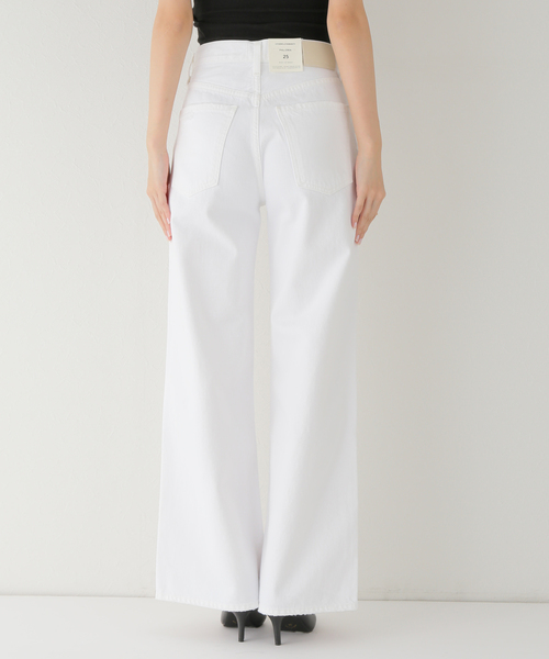 MUSE de DeuxiemeClasseシチズンズ オブ ヒューマニティPT CITIZENS OF HUMANITY】HORSESHOE デニム(WHITE)（デニムパンツ