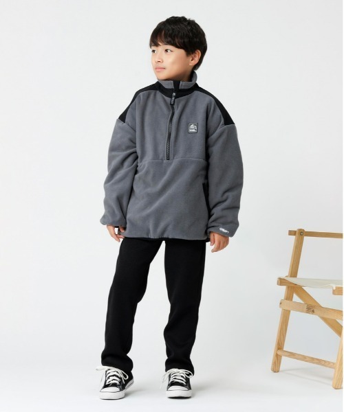 美品】MARK&LONA ハーフジップシャツ フリース素材 WEB限定