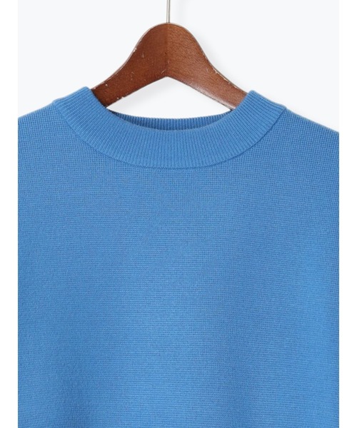 Te chichi(テチチ)の「ミラノリブクルーネックニット(ニット/セーター・レディース・グレー/ピンク/オフホワイト/ブルー/ミント・F)」の8枚目の写真