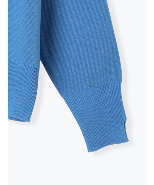 Te chichi(テチチ)の「ミラノリブクルーネックニット(ニット/セーター・レディース・グレー/ピンク/オフホワイト/ブルー/ミント・F)」の9枚目の写真