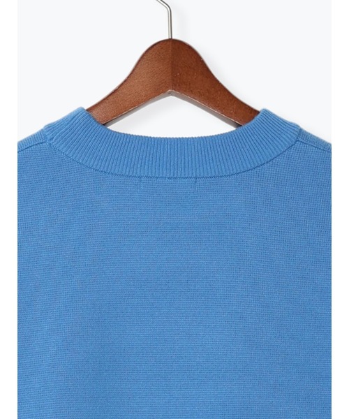 Te chichi(テチチ)の「ミラノリブクルーネックニット(ニット/セーター・レディース・グレー/ピンク/オフホワイト/ブルー/ミント・F)」の11枚目の写真