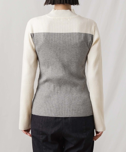 Gready Brilliant（グレディブリリアン）の「バイカラーリブハイネック