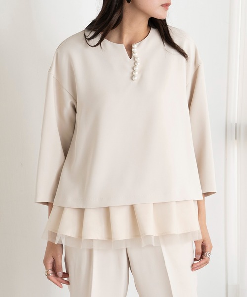 EUCLAID / エウクレイド シアーストライプブラウス EUCLAID｜シアーストライプブラウス | Rakuten Fashion(楽天