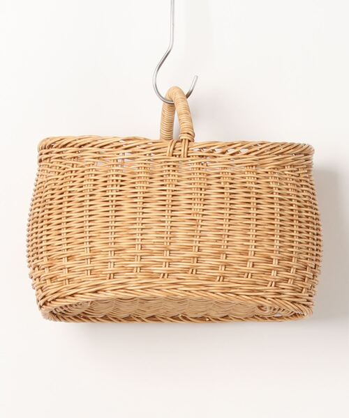 Marie-Louise（マリ－・ルイ－ズ）の「【UTIL/ユティル】ナイール ボートバスケットS /#UT 011（かごバッグ・レディース・ナチュラル・FREE）」の2枚目の写真
