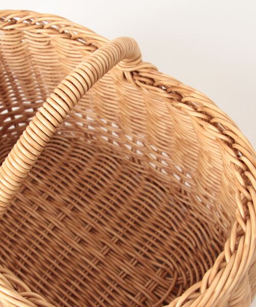 Marie-Louise（マリ－・ルイ－ズ）の「【UTIL/ユティル】ナイール ボートバスケットS /#UT 011（かごバッグ・レディース・ナチュラル・FREE）」の4枚目の写真