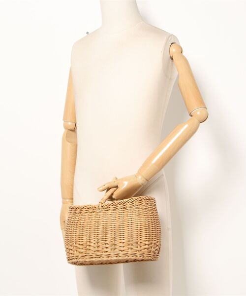 Marie-Louise（マリ－・ルイ－ズ）の「【UTIL/ユティル】ナイール ボートバスケットS /#UT 011（かごバッグ・レディース・ナチュラル・FREE）」の5枚目の写真