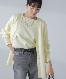 NANO universe | スムースワイドニットカーディガン(カーディガン/ボレロ)