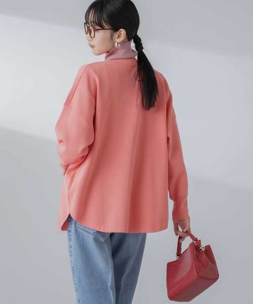 NANO universe（ナノユニバース）の「スムースワイドニット  