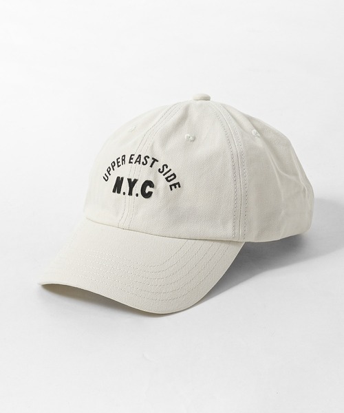 ZIP FIVE（ジップファイブ）の「【ZIP FIVE】N.Y.C ロゴキャップ（キャップ・レディース・アイボリー/ブラック/ネイビー/レッド/ブラウン・FREE）」の2枚目の写真