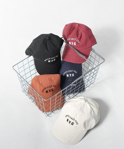 ZIP FIVE（ジップファイブ）の「【ZIP FIVE】N.Y.C ロゴキャップ（キャップ・レディース・アイボリー/ブラック/ネイビー/レッド/ブラウン・FREE）」の9枚目の写真
