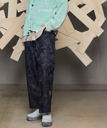 MAISON SPECIAL(]XyV)́sUNISEXtFlower Embroidery See-Through Wide Pants/t[hJV[X[ChpcyMAISON SPECIAL/]XyVzZbgAbvΉ(̑pc)