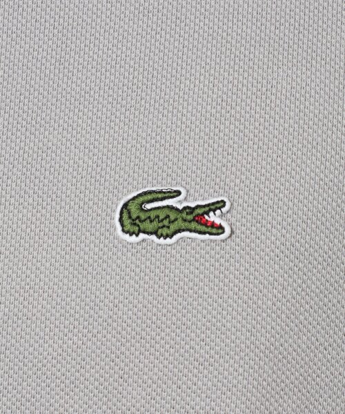 LACOSTE(ラコステ)の「LACOSTE × JS / 別注 ヘビーピケ L/S Tシャツ(Tシャツ/カットソー・メンズ・ブラック系その他/グレー/ベージュ系その他/グリーン系その他・3/4/5)」の11枚目の写真