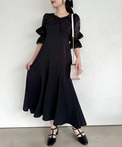 OLIVE des OLIVE(オリーブデオリーブ)の「【WEB限定】2ウェイワンピース 1041040040(ドレス・レディース・ブラック/ブラウン/ブラック系その他・FREE)」の19枚目の写真